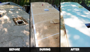 Darrell Cove before, during, after 2