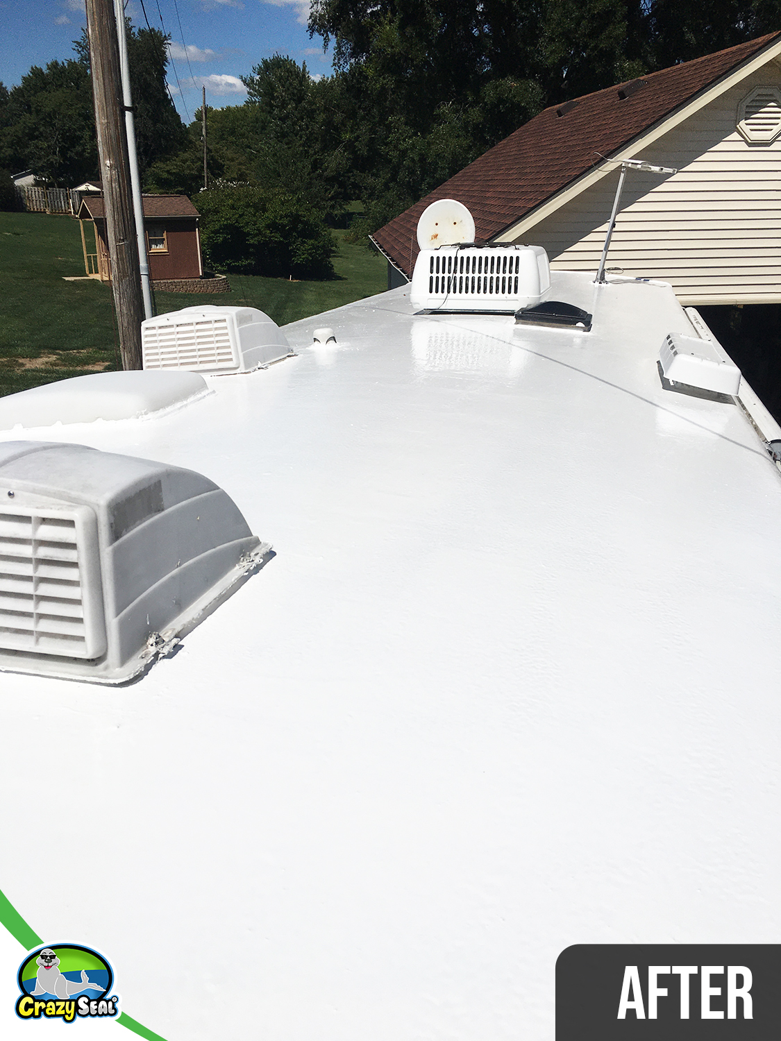 Project #3725: RV Roof Reseal with a Factory-Finish Feel