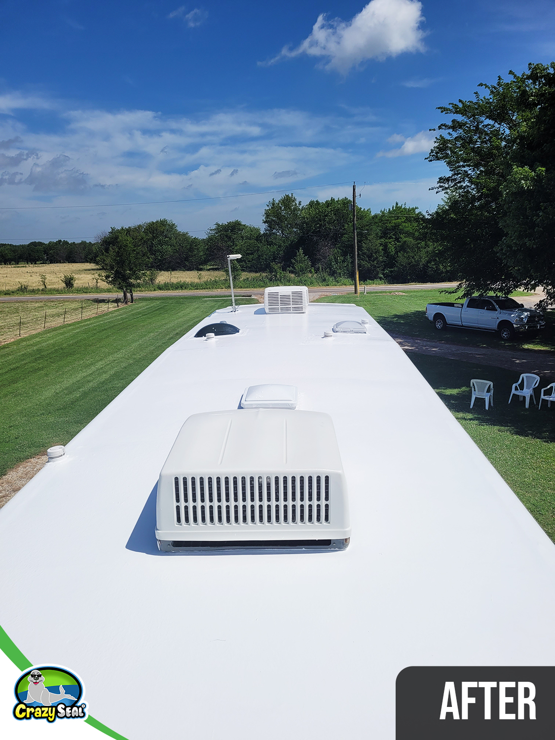 Project #3380: DIY RV Roof Refresh with a Seamless Finish