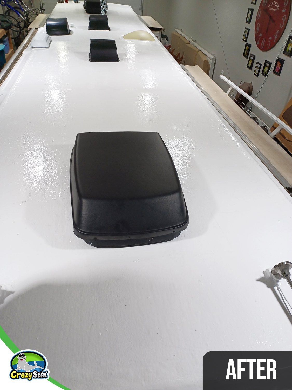 Project #4690: DIY RV Roof Success Backed by Top Support
