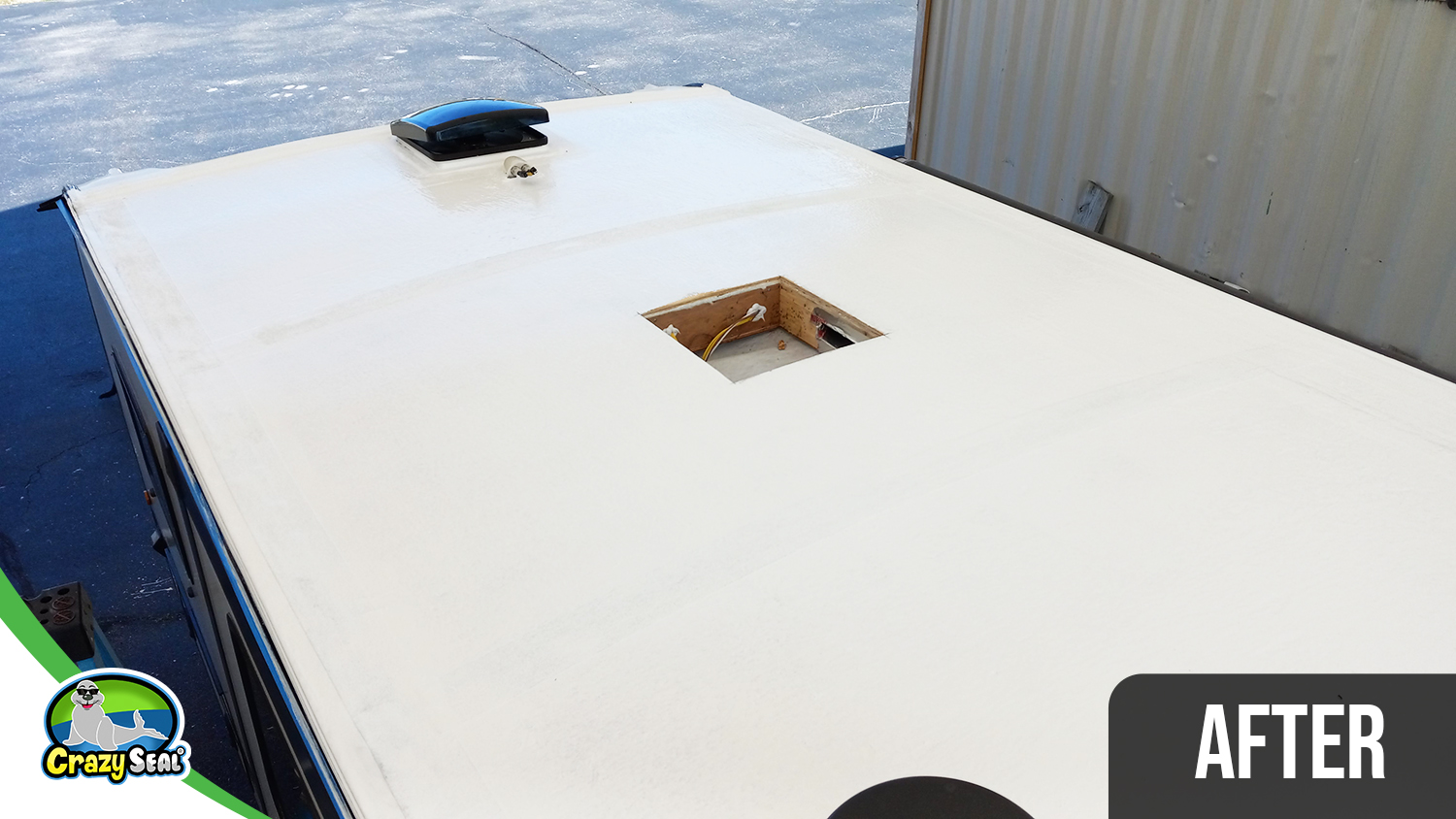Project #4081: Reinvented RV Roof with Full Deck Replacement