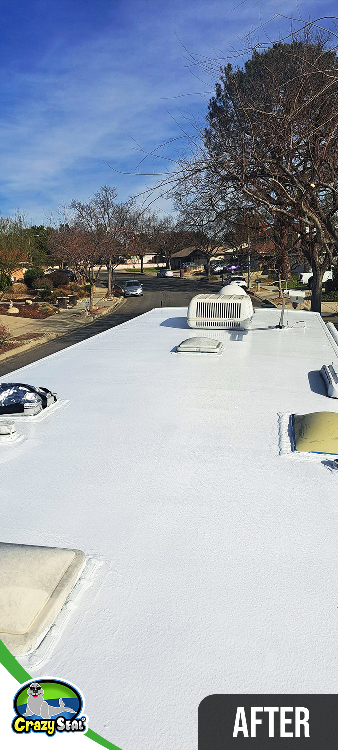 Project #5554: Full Reseal for a 30ft Motorhome Done Right