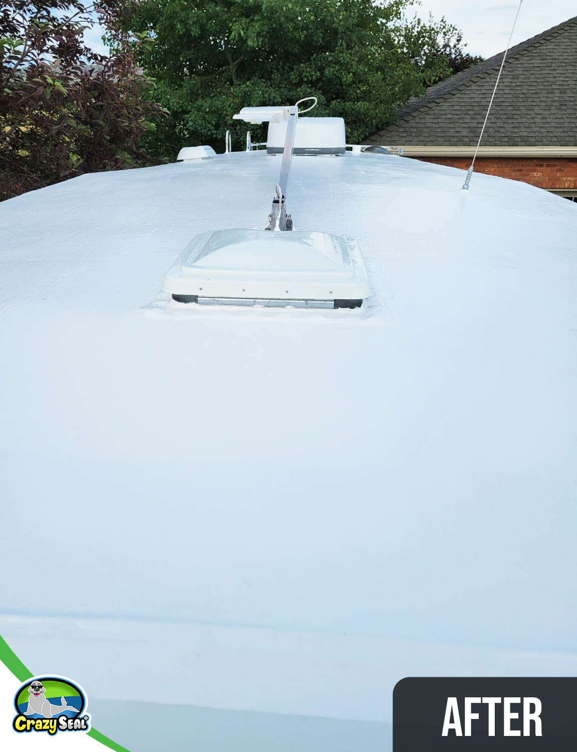 Project #2486: DIY RV Roof Success with a Seamless Finish