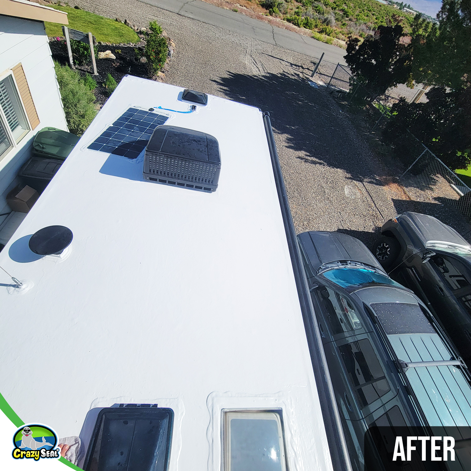 Project #4955: Proactive RV Roof Protection with Crazy Seal