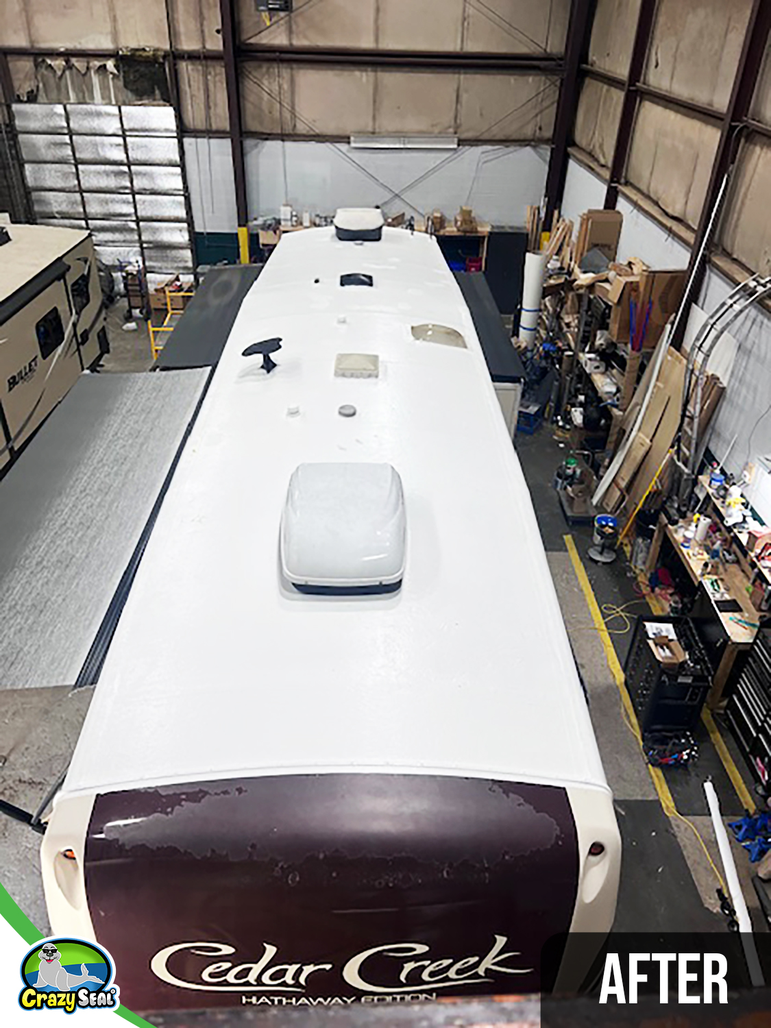 Project #4935: Seamless RV Roof Sealed to Last