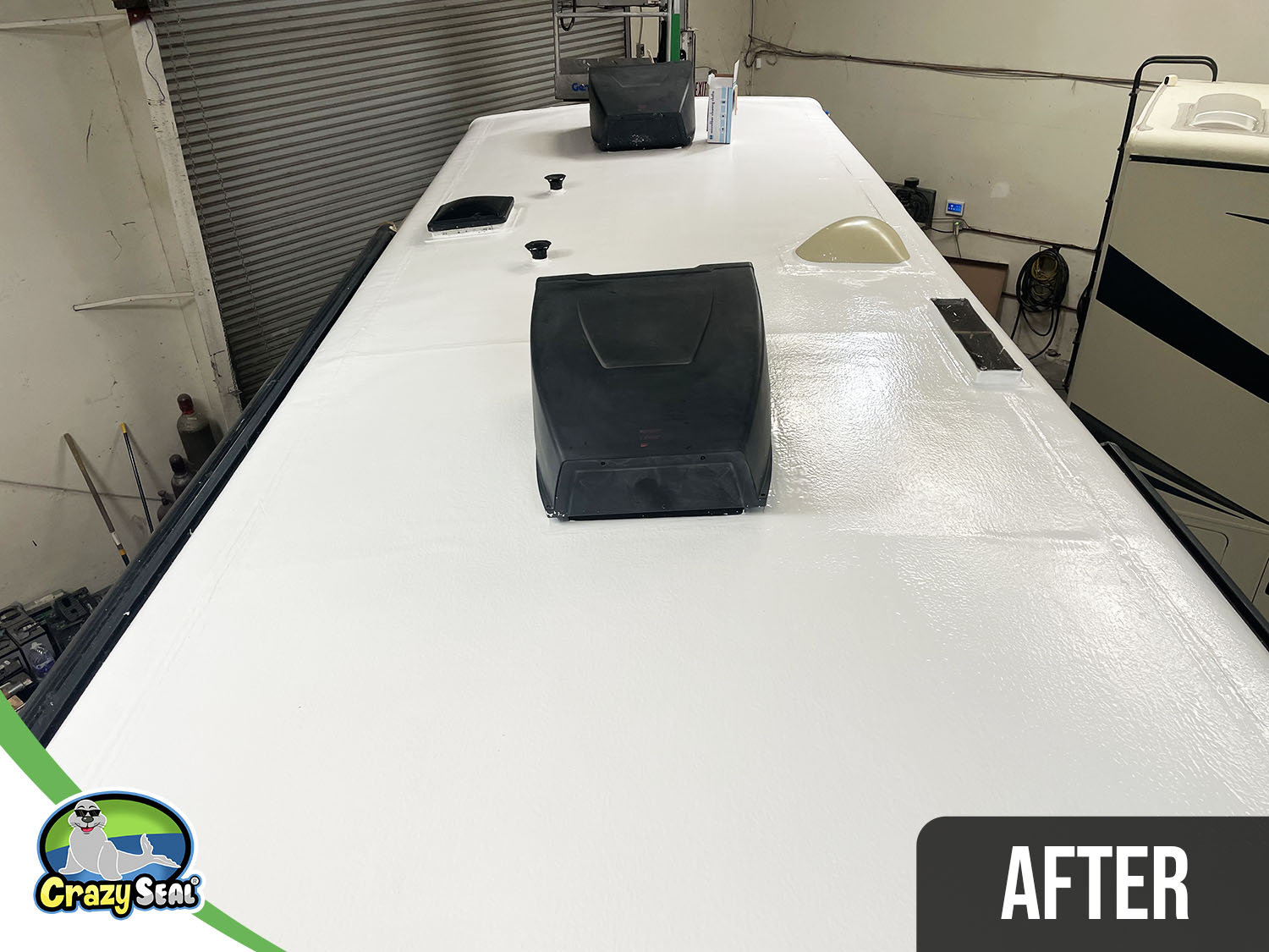 Project #4710: A Fiberglass Roof Sealed to Perfection
