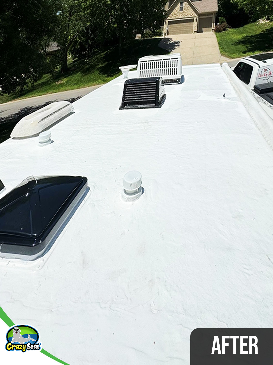 Project #4952: Seamless Repair After Rear-End Roof Damage